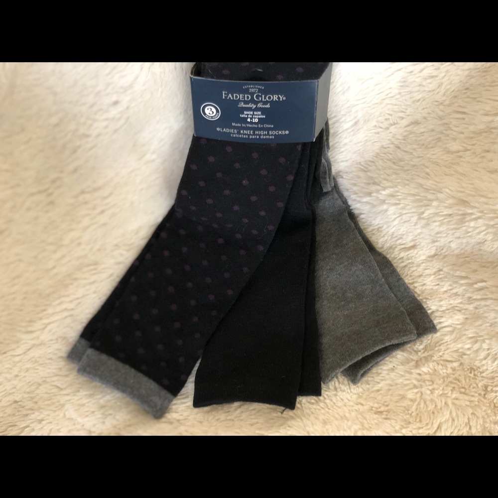 NWT Knee High Socks